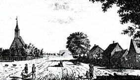 Деревня Лютцов, ныне Шарлоттенбург, в давние столетия…