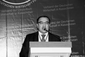 Botschafter der Republik Kasachstans in Deutschland, Dr. Nurlan Onschanow.