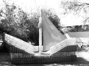 Dieses Schiff soll auf dem Spielplatz im Hof der Kirow/Numarkow-Straße gebaut werden. | Bild: Projekt “ETO-Dvor“