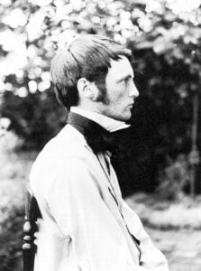 Heinrich Vogeler um 1897, Foto: Carl Eeg. | Quelle: IfA