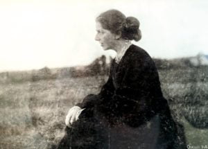 Paula Modersohn-Becker, Worpswede 1905, Foto: Karl Brandt. | Quelle: IfA