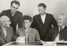 Это было самое лучшее время… Внизу: Симон Элленберг, Карл Вельц, Рудольф Жакмьен; вверху: Евгений Гильдебранд, Вольдемар Гердт