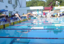 Радость новых рекордов Финальный заплыв на стометровую дистанцию среди мужчин