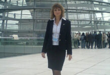 «Из дневника практикантки Бундестага» Надежда Бурлуцкая возле купола Рейхстага