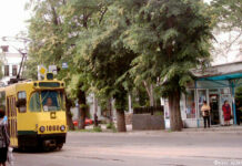 Следы Германии в Алматы Трамвай - один из самых экологических видов общественного транспорта