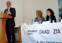 «У немецкого есть будущее!» Посол Германии в РК Райнер Шлагетер открывает мероприятие