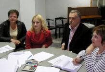 «Пилотный проект Союза немецкой молодежи Казахстана» Рабочий момент заседания конкурсной комиссии