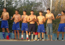 Со спортивных кортов летней международной академии Футбольная команда г. Талдыкоргана.