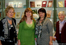 Выставка книг российских немцев: Берлин Москва Караганда Валентина Раймер, Елена Зейферт, Надежда Рунде, Эрика Фогт.