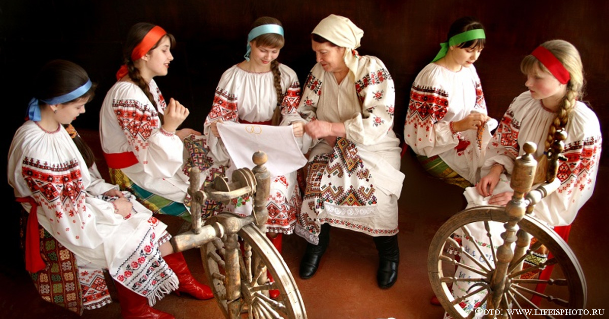 Украинские вечерницы.