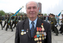 К 20-летию «Возрождения» в Казахстане Председатель областного объединения немцев «Возрождение» Анатолий Визе.