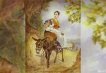 Графиня XIX века с мобильным, или Искусство рядом