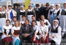 Сохранение культуры и языка немецкого народа День единства народа Казахстана в Астане.