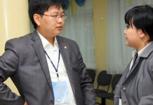 Денис Ким: «Казахский народ протянул руку помощи нашим прадедам» Председатель молодежного движения корейцев Казахстана Денис Ким.