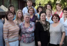 Международный семинар BiZ Участники семинара по социальной работе.