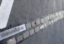 С одной улицы, но из разных стран Здесь была Берлинская Стена.