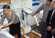 Забота с уверенностью Практическое занятие в демонстрационной комнате в Немецком доме г. Алматы.