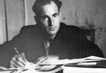 «Ишимские степи нам стали родными…» Герберт Фельк за работой. (г. Акмолинск 1957г.)