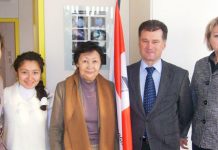 Обмен опытом Представители КазНПУ им.Абая