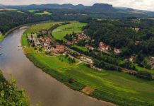 Город над Эльбой-рекой Верховья Эльбы.