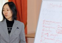 Немецкая молодежь Казахстана на пути развития волонтерского движения Опытом волонтерской деятельности в нашей стране поделилась Вера Ким.