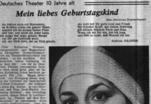 Объяснение в любви С пожелтевшей страницы газеты смотрит красивая женщина...