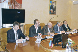 Заседание Национального совета этнических немцев в г. Костанае.