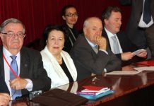 На благо и процветание страны Участники IX конференции Научного объединения немцев Казахстана.