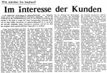 «Im Interesse der Kunden», «Schule fьr hochqulafizierte Arbeiter» «Im Interesse der Kunden» и «Schule für hochqulafizierte Arbeiter» от 4 апреля 1987 года