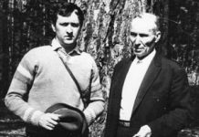 Краеведческие уроки Эдуарда Фишера Каркаралинск, лето 1967 года. Ю.Г.Попов и Э.Я.Фишер.