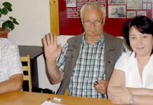 Обмен опытом с кыргызскими коллегами Якоб Янзен, Фридрих Шарф и Елена Попова.