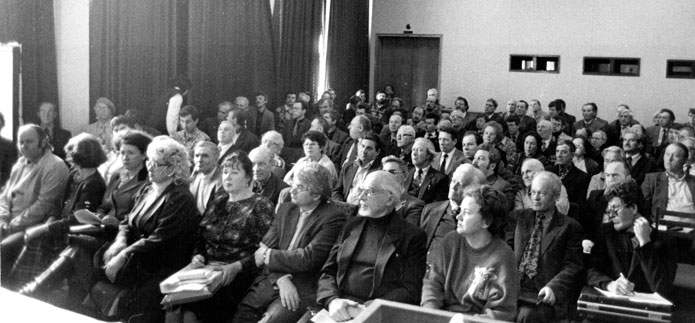 Учредительная конференция в Москве, 1989 г. | Фото предоставлено Йозефом Шляйхером