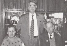 Человек уникального таланта Герольд Бельгер с отцом и супругой.