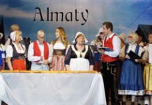 Культура немцев на сцене Казахстана Volksfest-2015