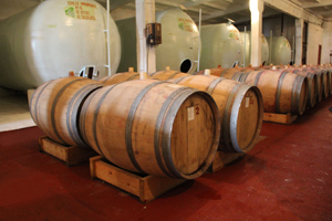 Винные подвалы агрокомплекса позволяют хранить более 7 млн. литров вина. | Фото: Голд Продукт