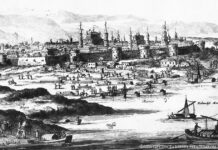 Степных мелодий жаворонок Астрахань. Вид на Волгу.