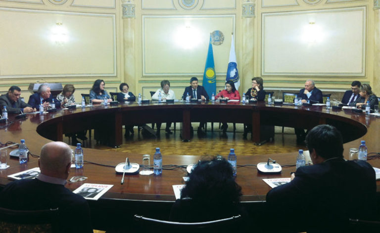 Выездное заседание Клуба журналистов Ассамблеи народа Казахстана