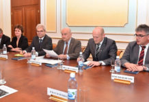 Визит Парламентской группы «ФРГ – Центральная Азия» в Казахстан Немецкая делегация в Министерстве иностранных дел РК.