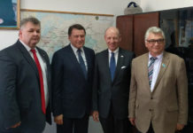 Визит Генерального консула в Атырау Петер Кригер, Иосиф Шмаль, Йорн Розенберг и Александр Думлер в Атырау.