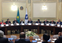 Используя потенциал этнокультурных объединений В Доме дружбы г.Алматы состоялось республиканское заседание Совета Ассамблеи народа Казахстана с участием Дархана Мынбая.