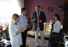 Поддержка немецкого этноса в регионе Костанайское областное общественно-политическое общество немцев «Возрождение» посетил Томас Хельм