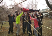 К достижению цели через укрепление командного духа Фото предоставлено автором