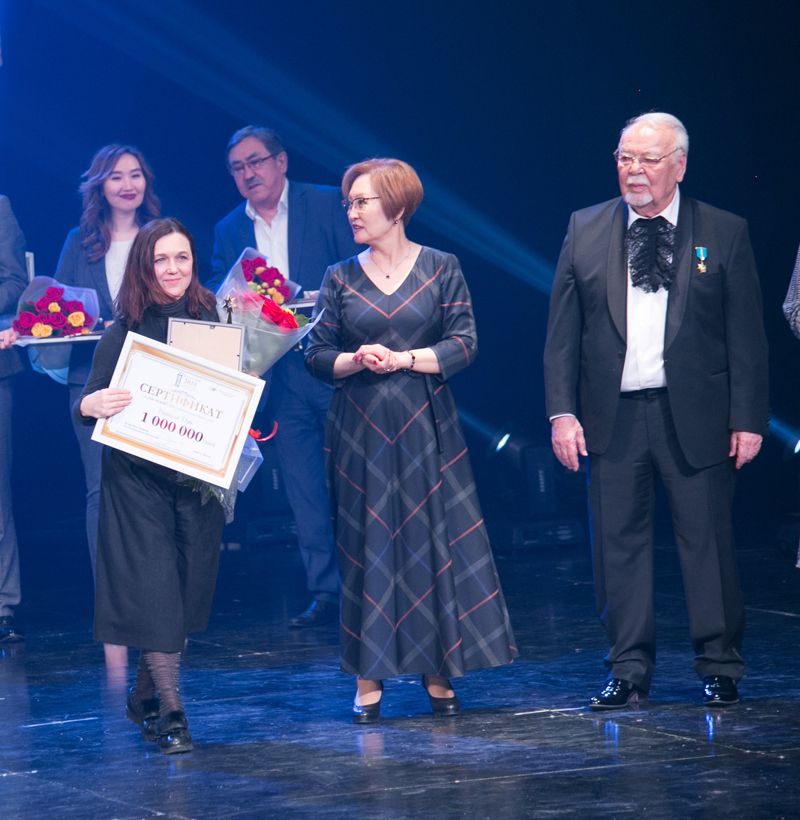 Республиканский академический немецкий драматический театр стал дважды лауреатом премии «Сахнагер-2018».