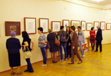 Казахстан-Германия: вчера и сегодня На выставке Паулы Модерзон-Беккер в областном музее (2016).