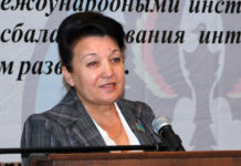 Ольга Киколенко: «Наша семья была необычной» Ольга Андреевна Киколенко на VII Конгрессе немцев Казахстана. Астана, 2010 г.