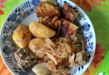 Штрудели с мясом и квашеной капустой