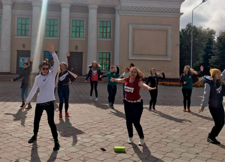 Молодежь Алматы посетила Узынагаш