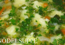 Рецепты немецкой кухни: «Knödelsuppe»