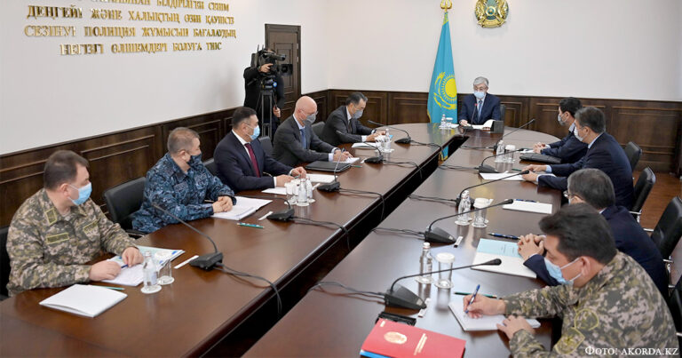Касым-Жомарт Токаев провел заседание оперативного штаба