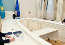 Переговоры Президентов Казахстана и Европейского Совета Касым-Жомарт Токаев